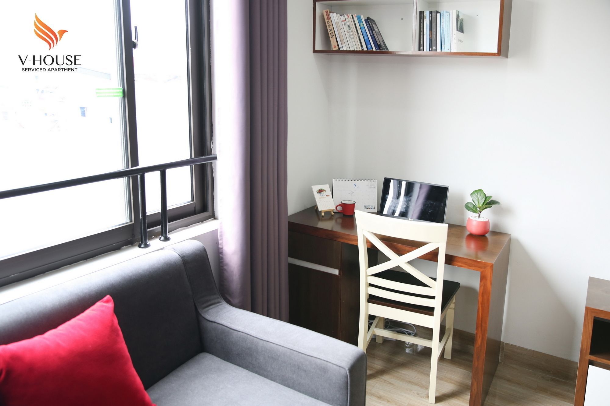 V House 6 Serviced Apartment Hanoi Exterior foto