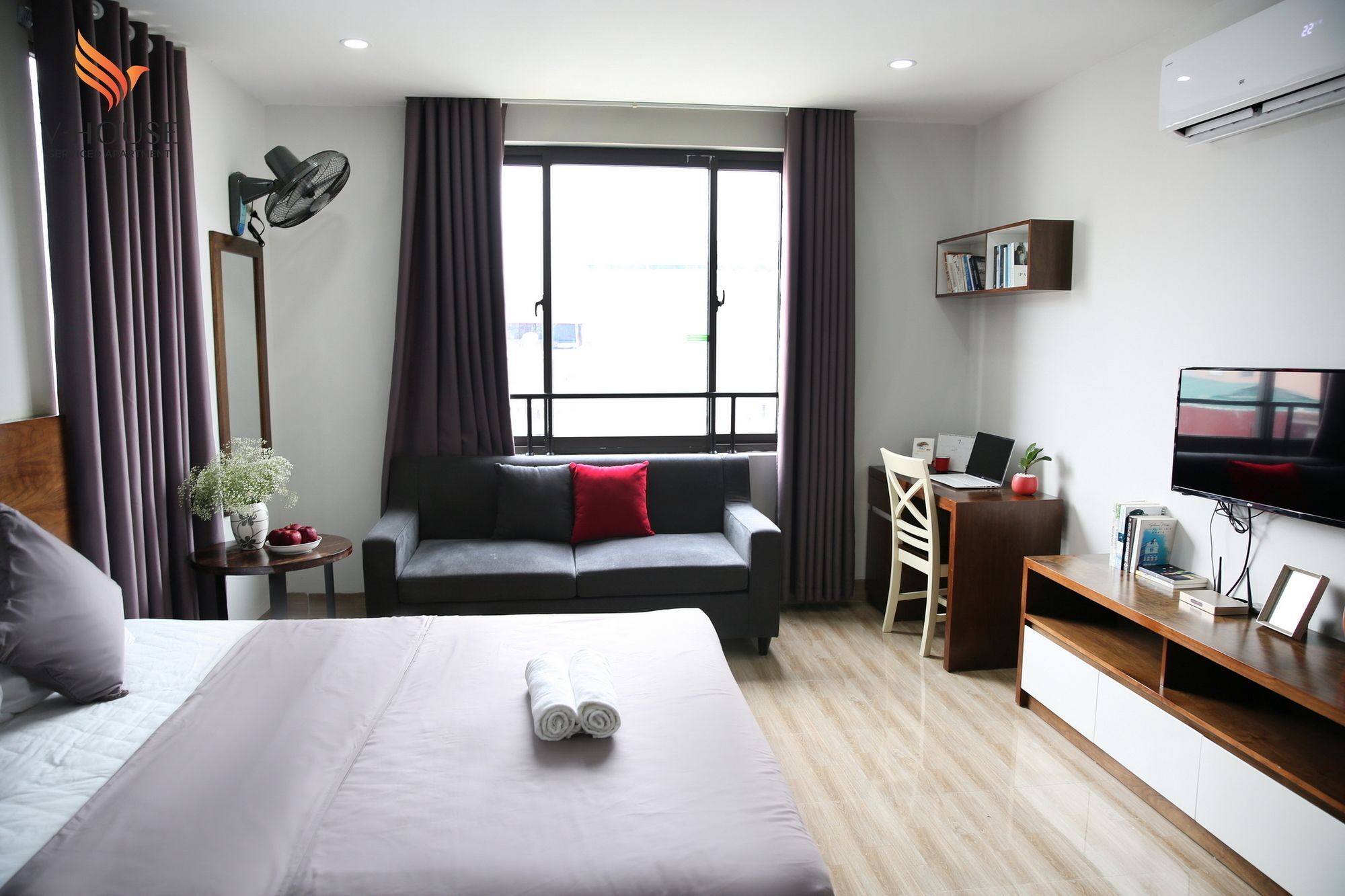 V House 6 Serviced Apartment Hanoi Exterior foto